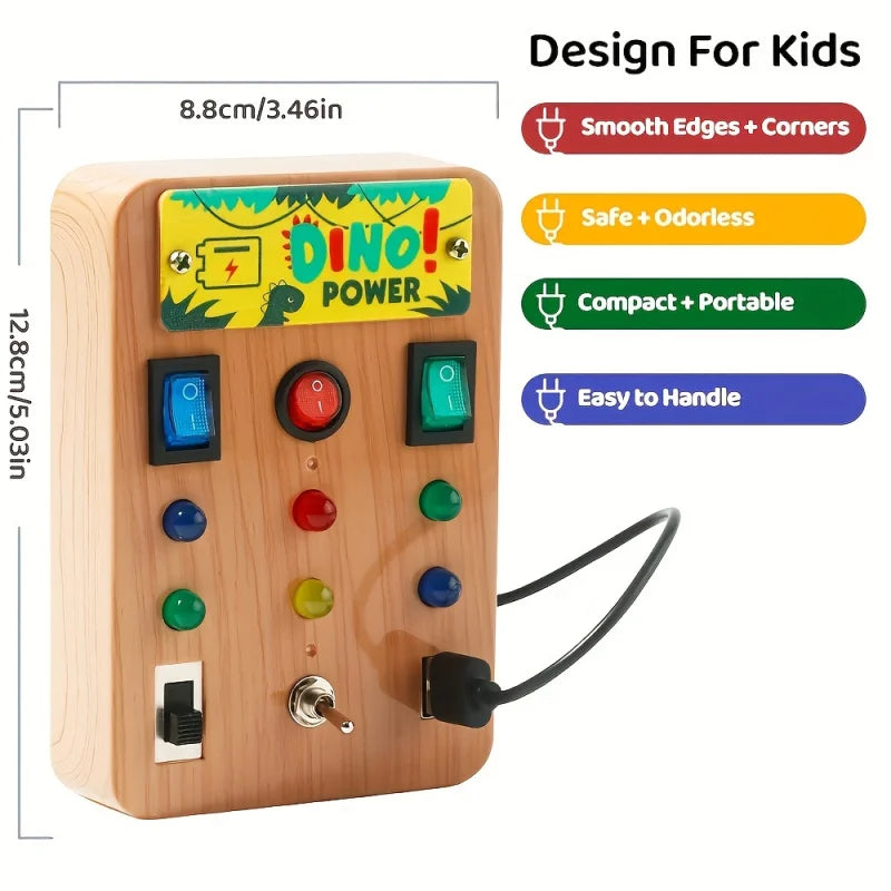 Montessori Busy Board Switch Toy
