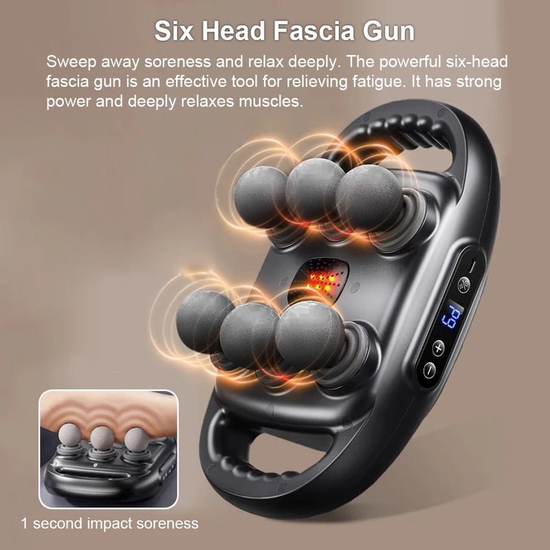 Multi-Functional Full-Body Massager Gun