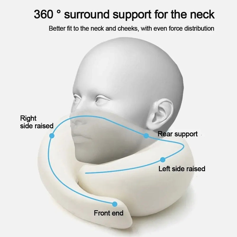 Memory Foam Travel Neck Pillow