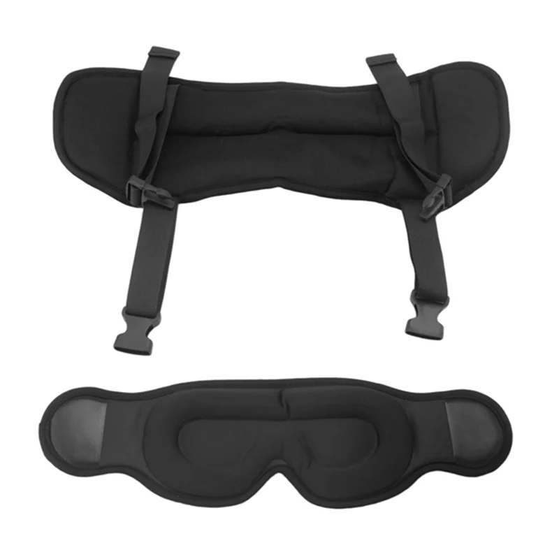 2 in 1 Comfort Headrest Blackout Eye Mask