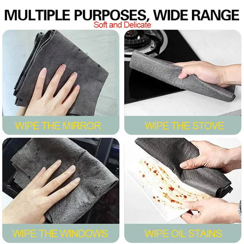 Microfiber Reusable Multipurpose Cleaning Towel