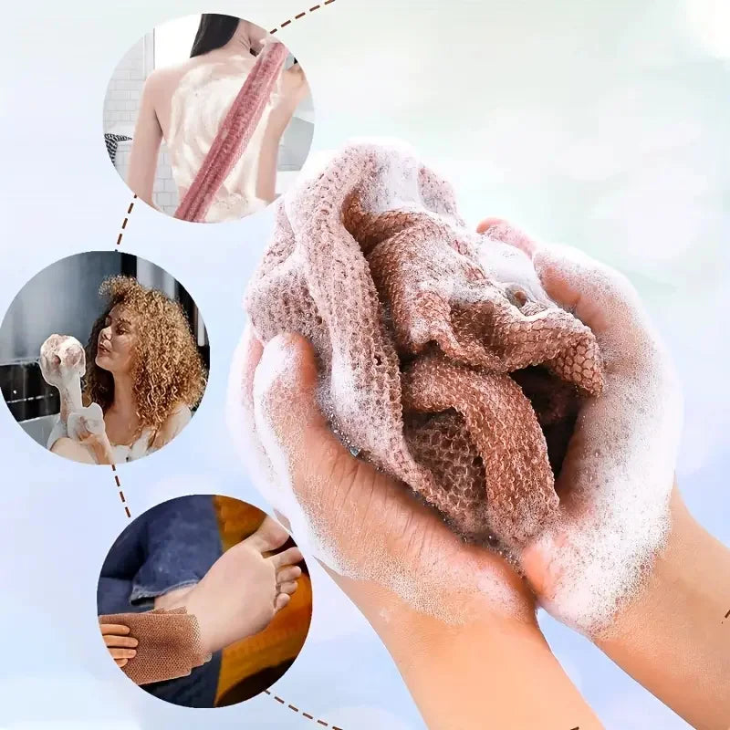 Exfoliating Sponge Mesh Bath Scrub