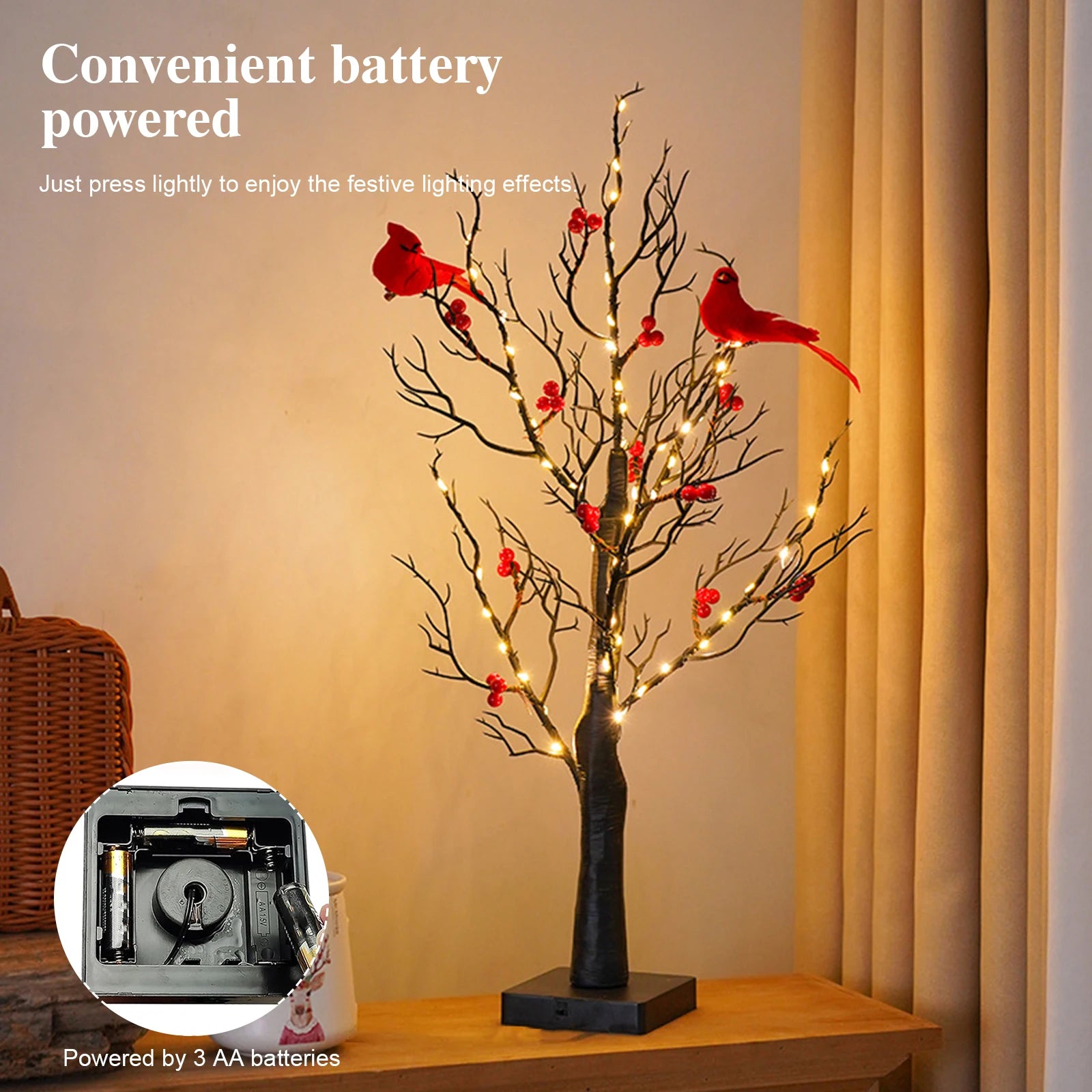 Vintage Glowing Tree