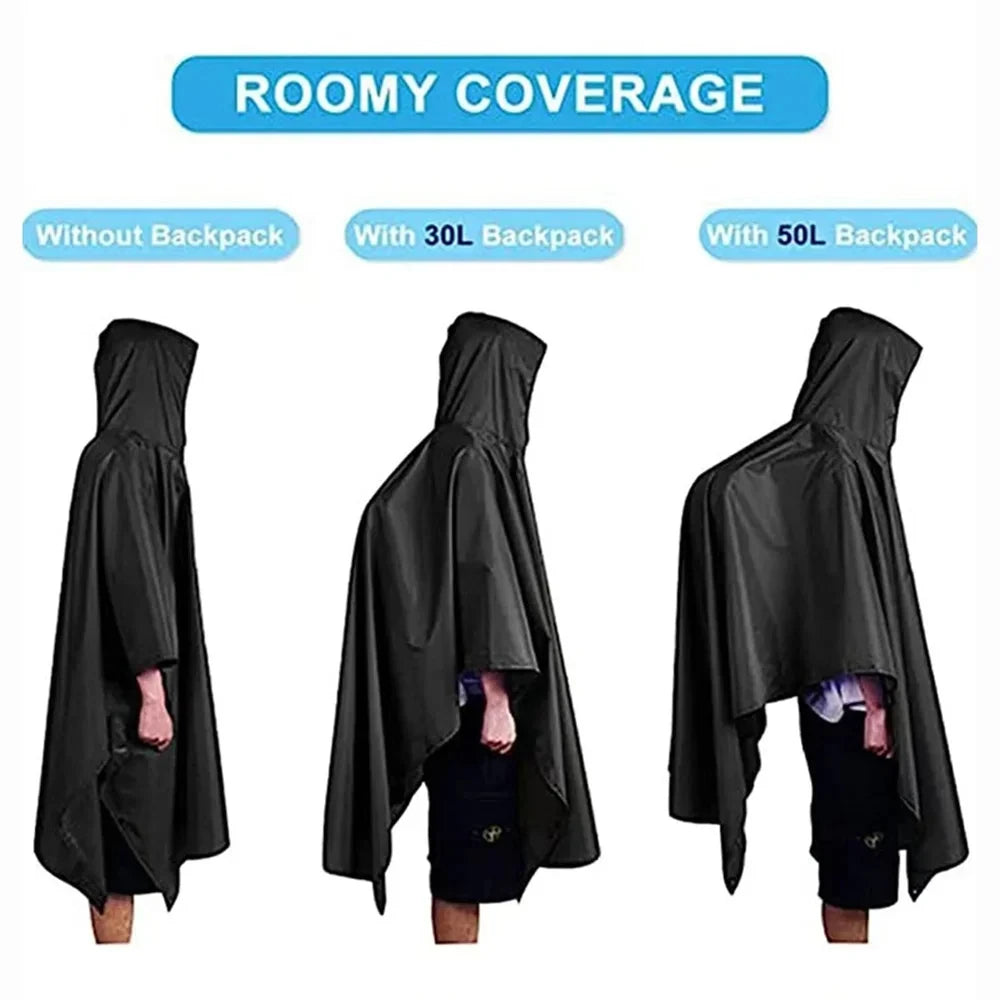 3 In 1 Outdoor Military Raincoat