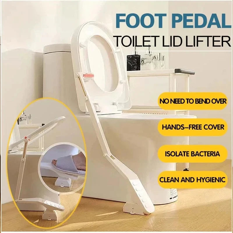 Foot Pedal Toilet Seat Lid Lifter