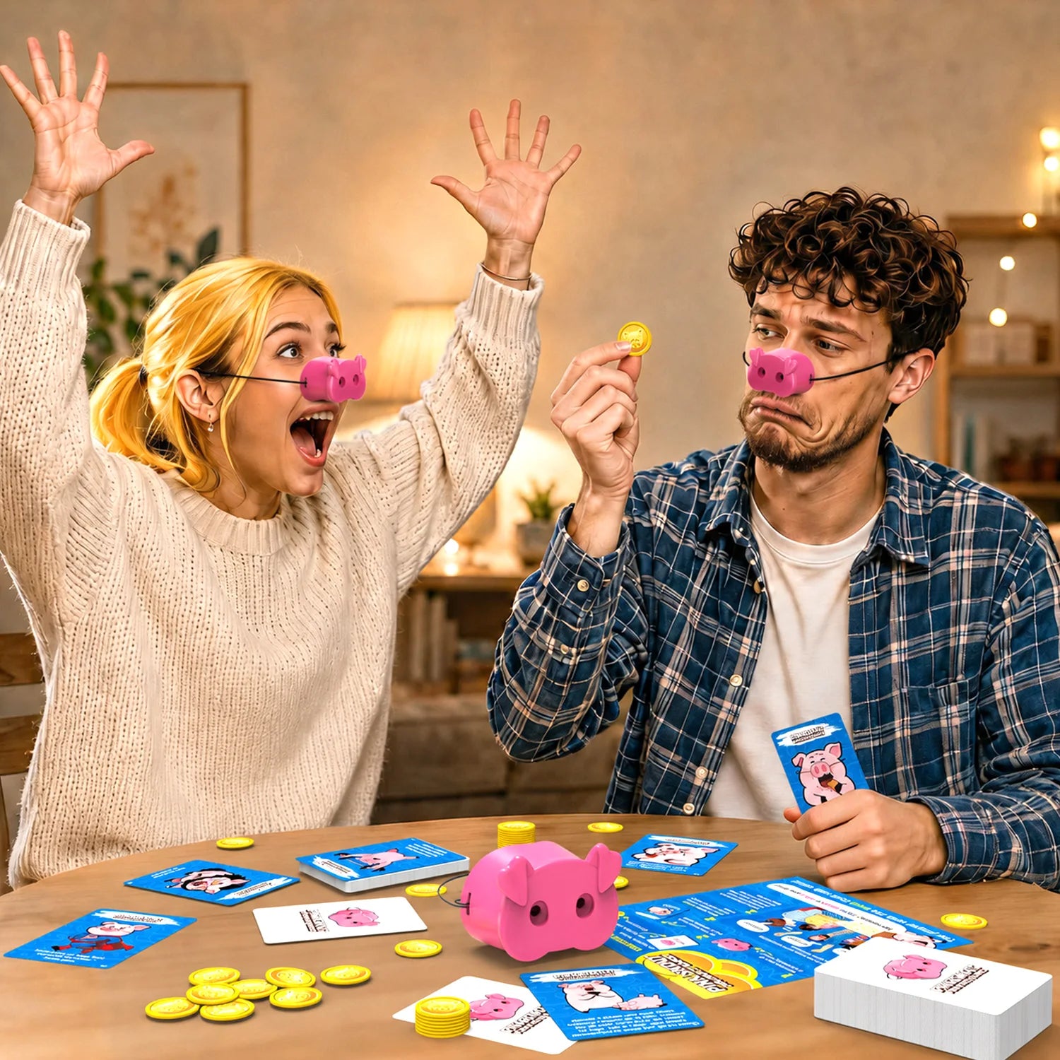 Fun Piggy Nose Challenges Game