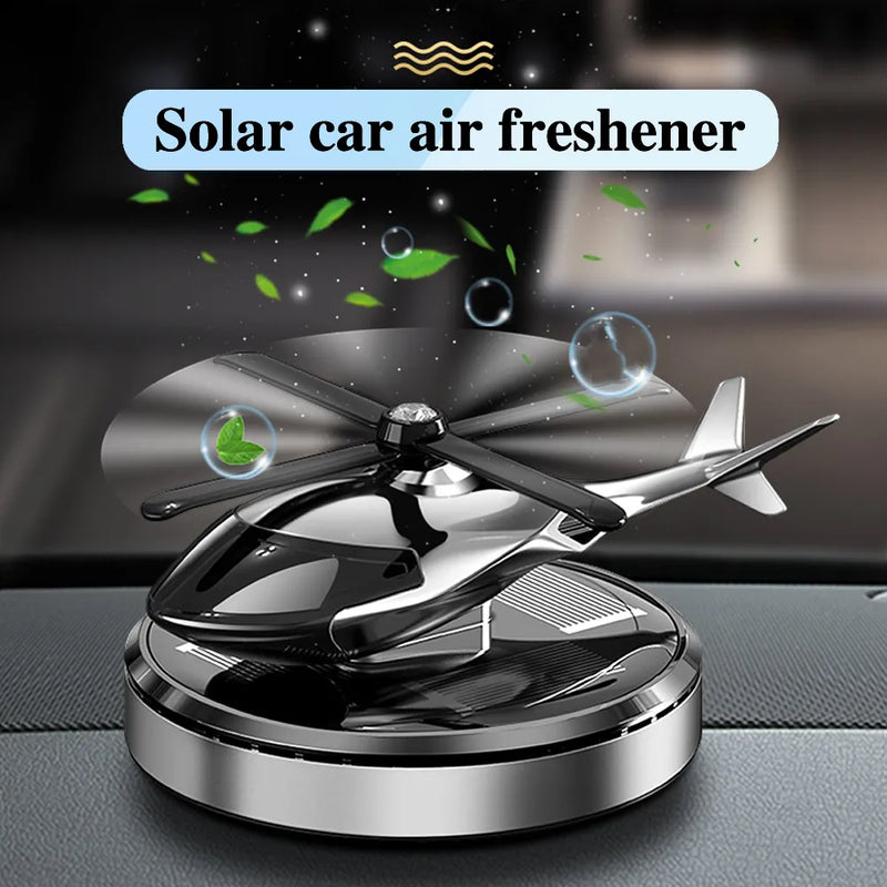 Helicopter Solar Car Air Freshener