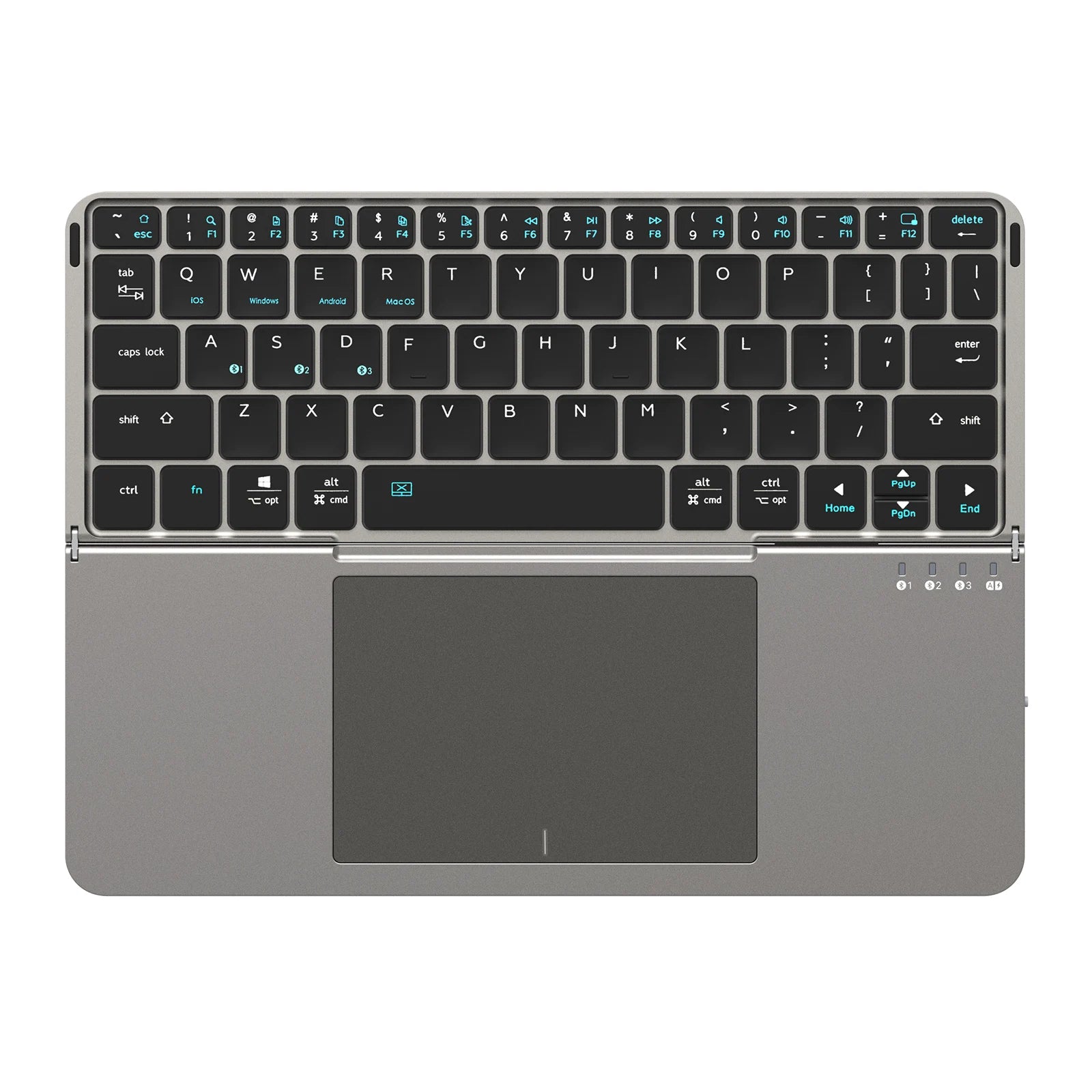 Multifunctional Foldable Bluetooth Keyboard