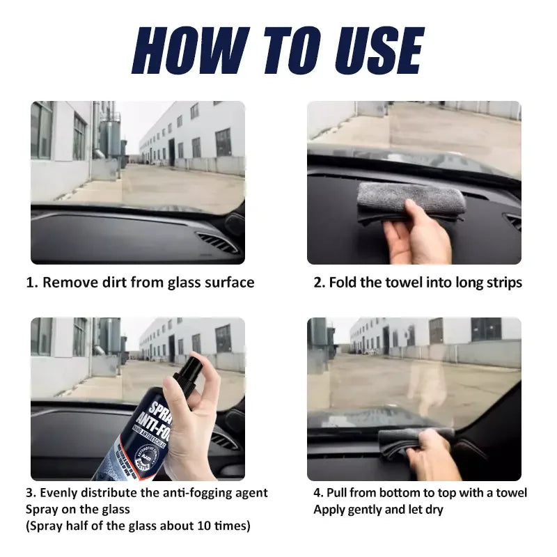 Car Anti Fog Glass Spray