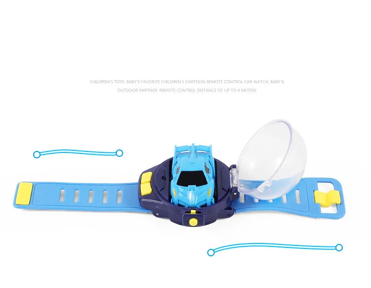 Mini RC Car Watch Toy