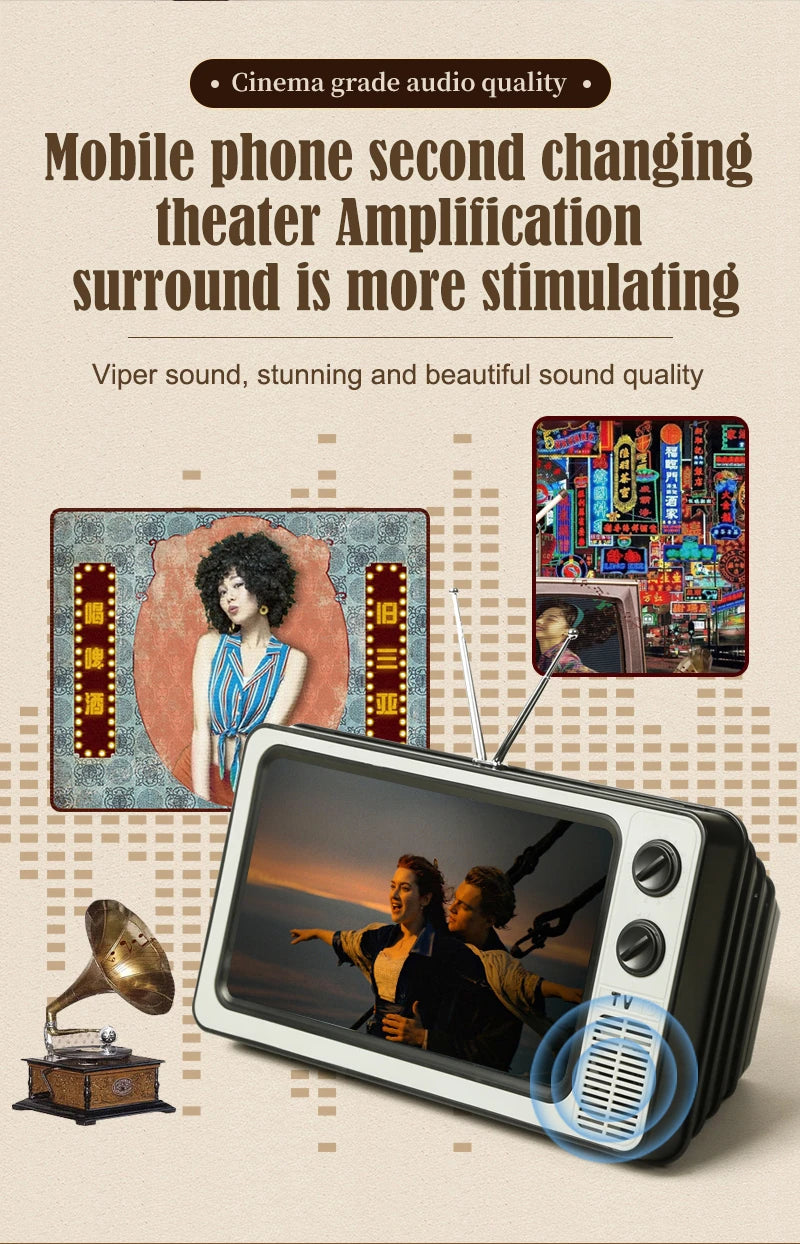 Retro View Phone Magnifier
