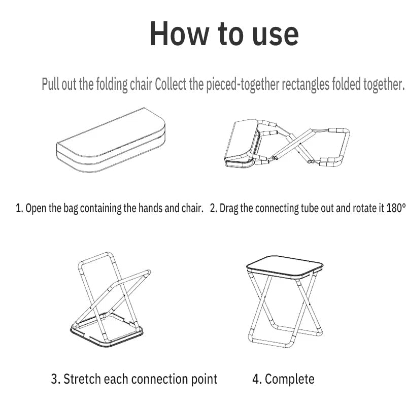 Foldable UltraLite Compact Stool