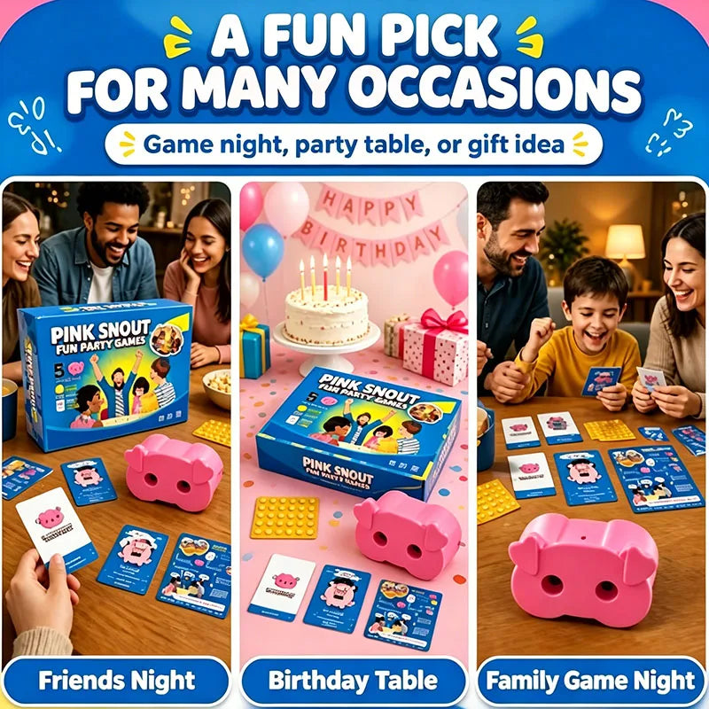 Fun Piggy Nose Challenges Game