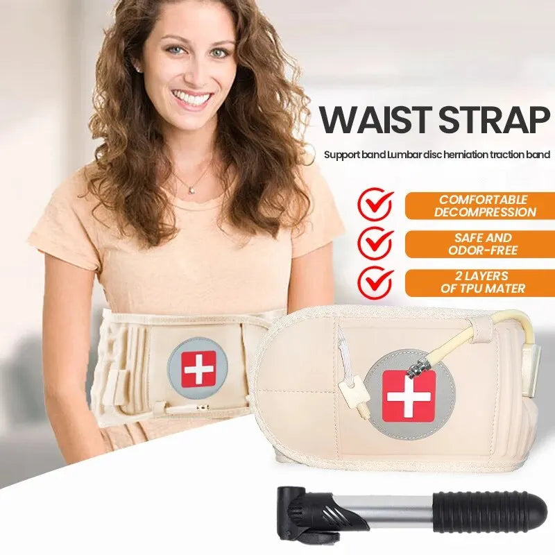 Inflatable Lumbar Pain Relief Belt