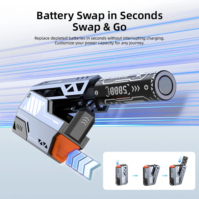 Replaceable Battery Power Bank