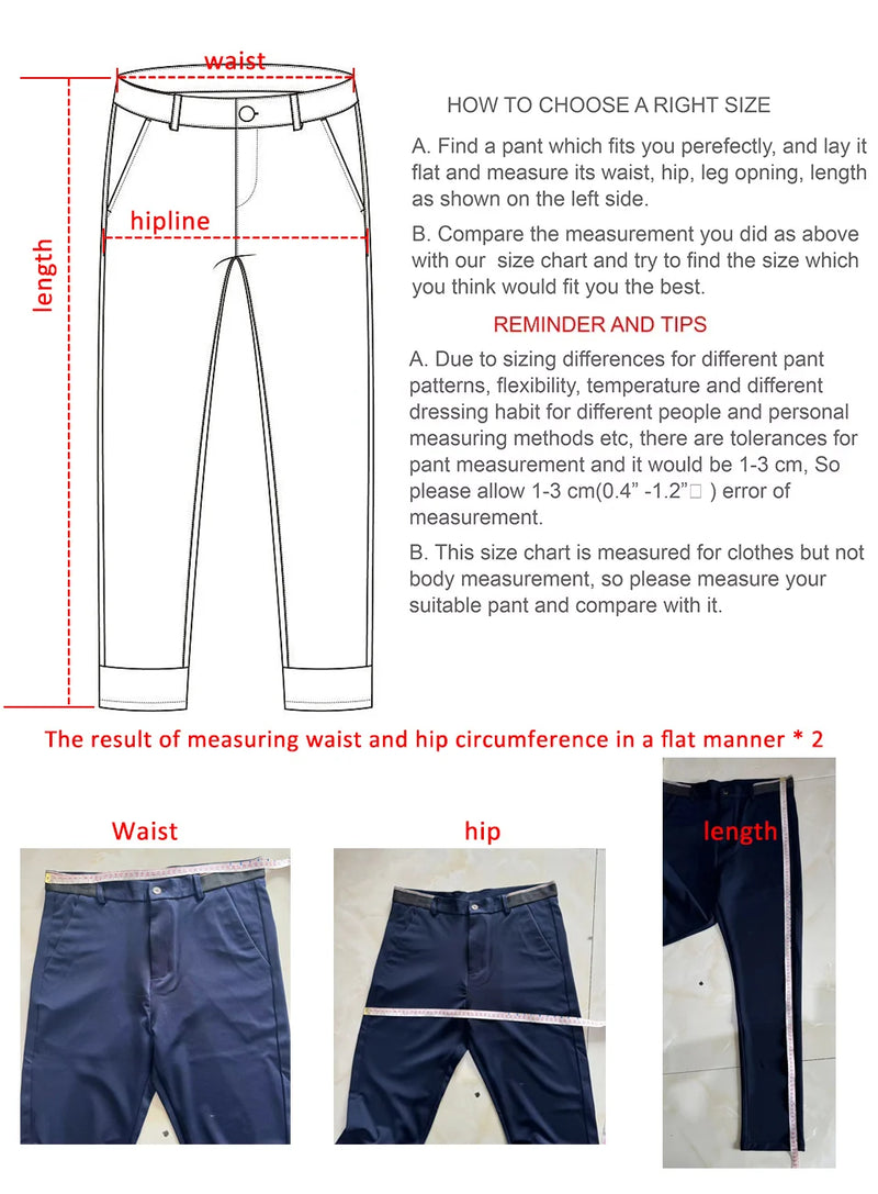 High Elastic Formal Pants