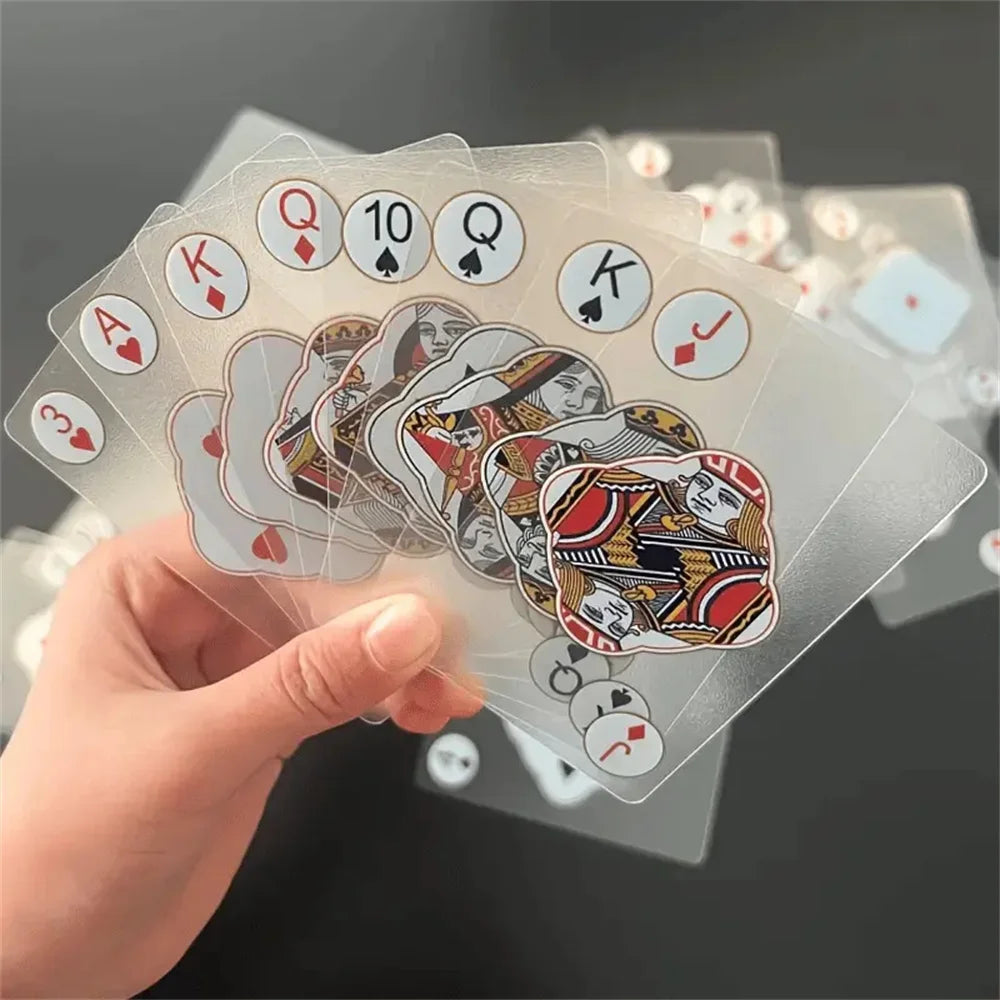 Waterproof Transparent Playing Cards