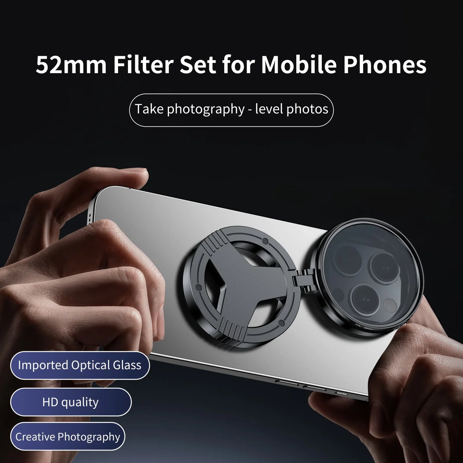 2-in-1 Magnetic CPL & Star Filter Lens