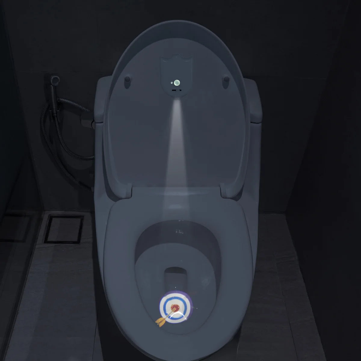 Backlit Toilet LED Sensor Projector