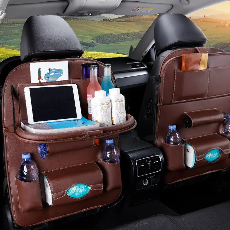 Multifunctional Car Seat Back Organizer