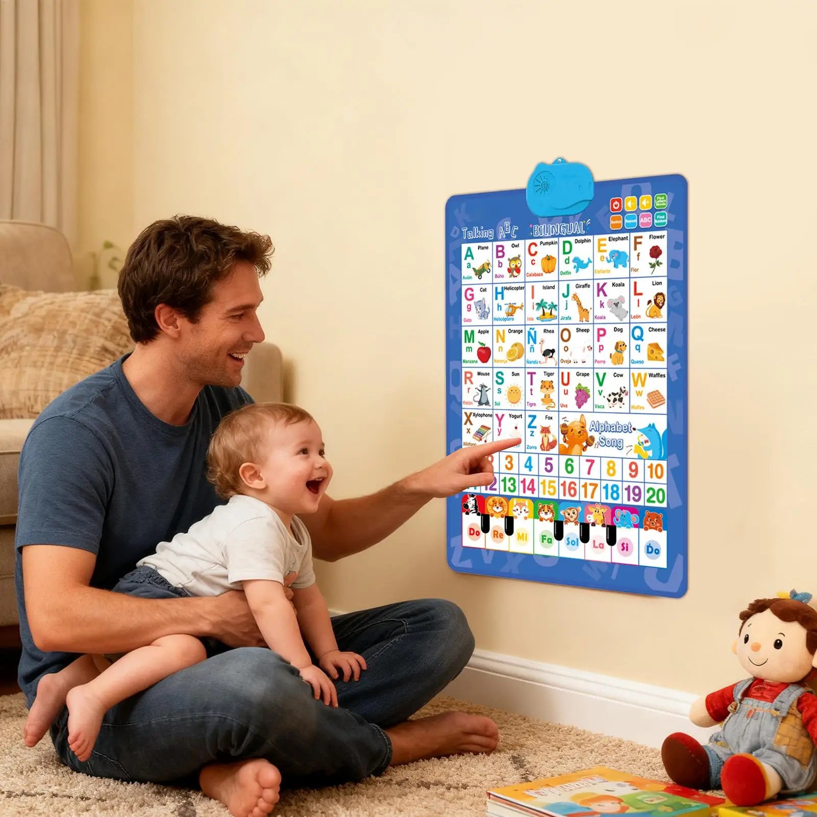 Electronic Interactive Toddlers Learning Chart