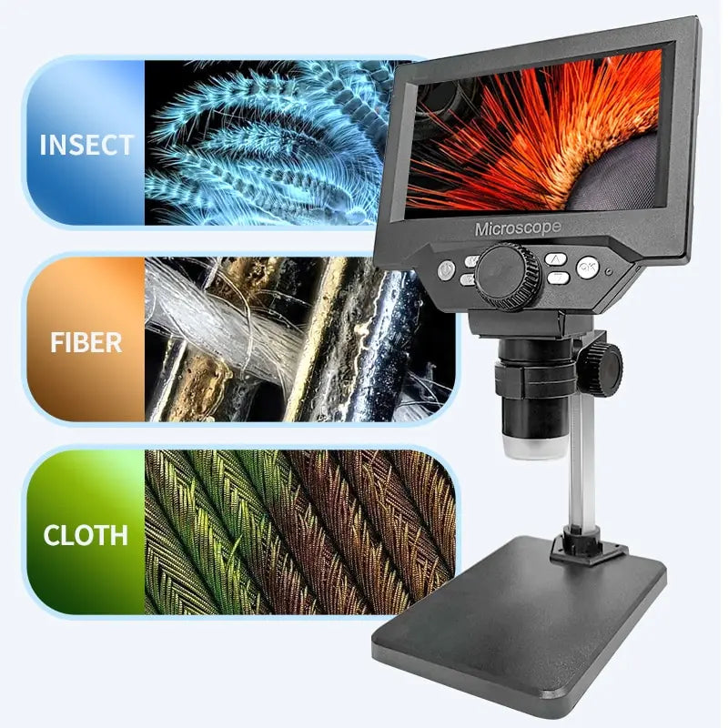 LCD Digital Microscope With Stand