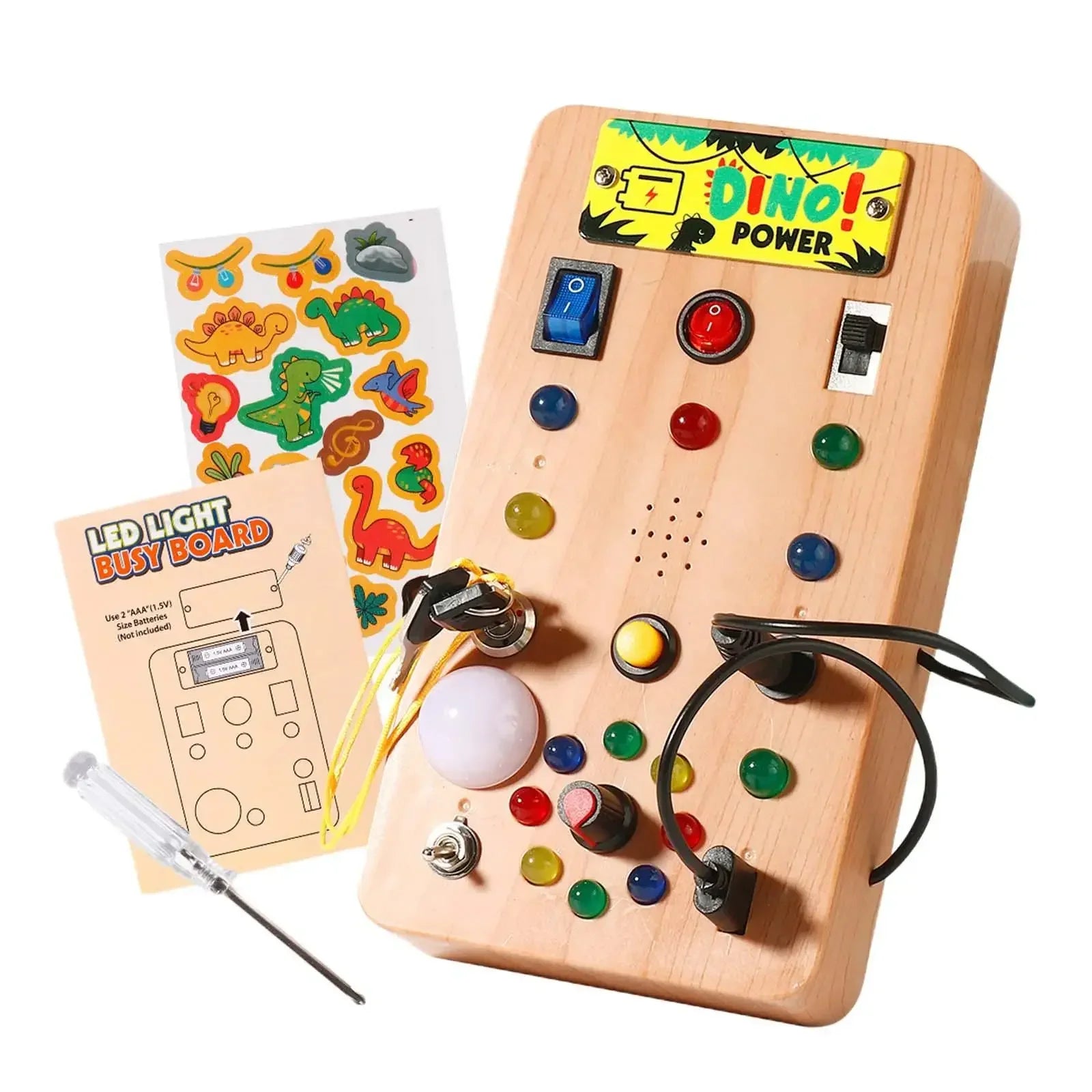 Montessori Busy Board Switch Toy