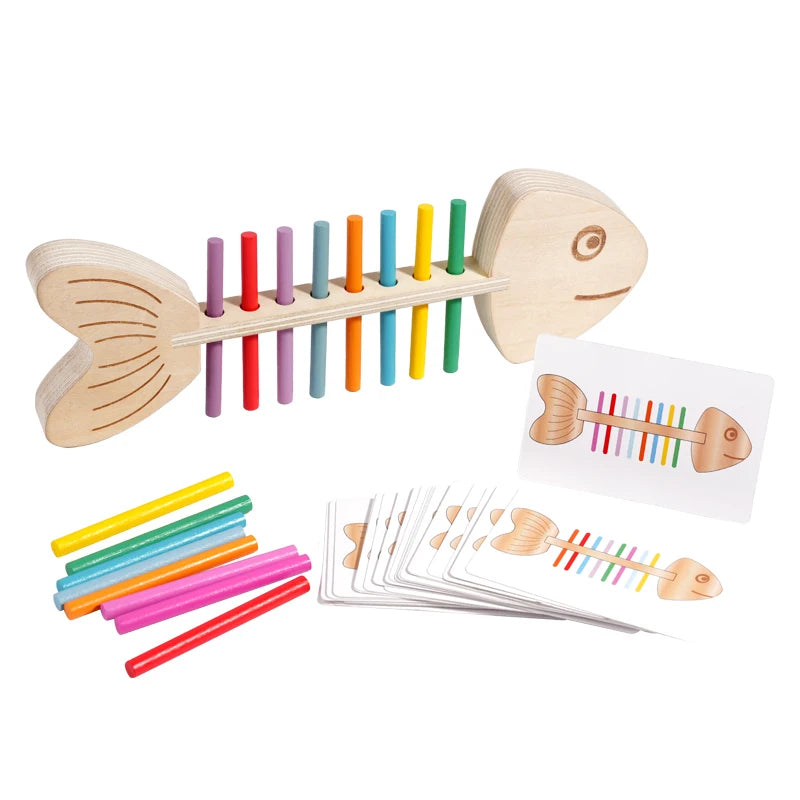Montessori Wooden Creative Puzzle Toy