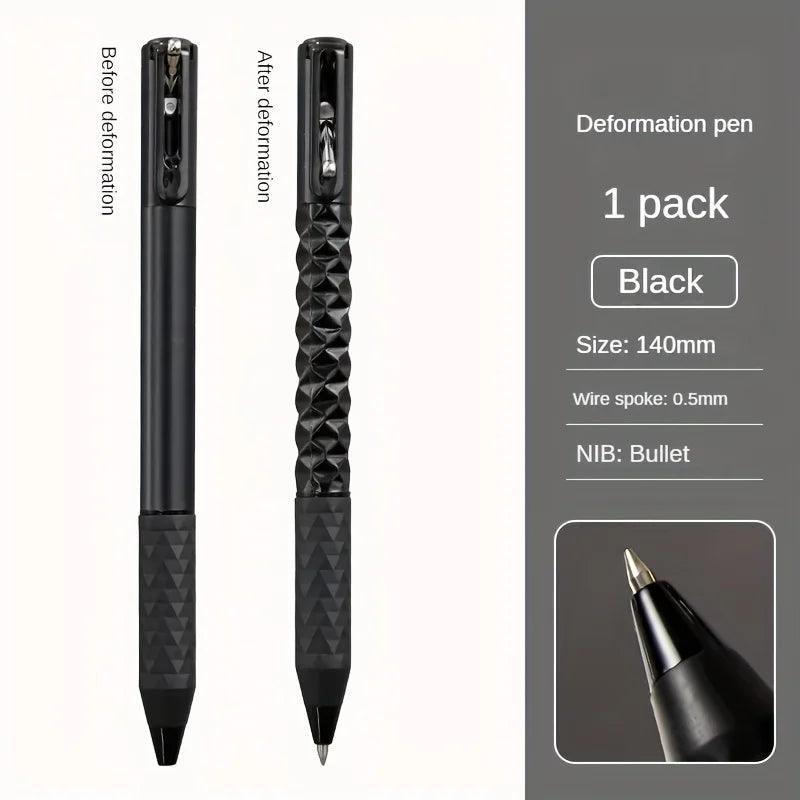 Creative Geometric Deformation Gel Pen