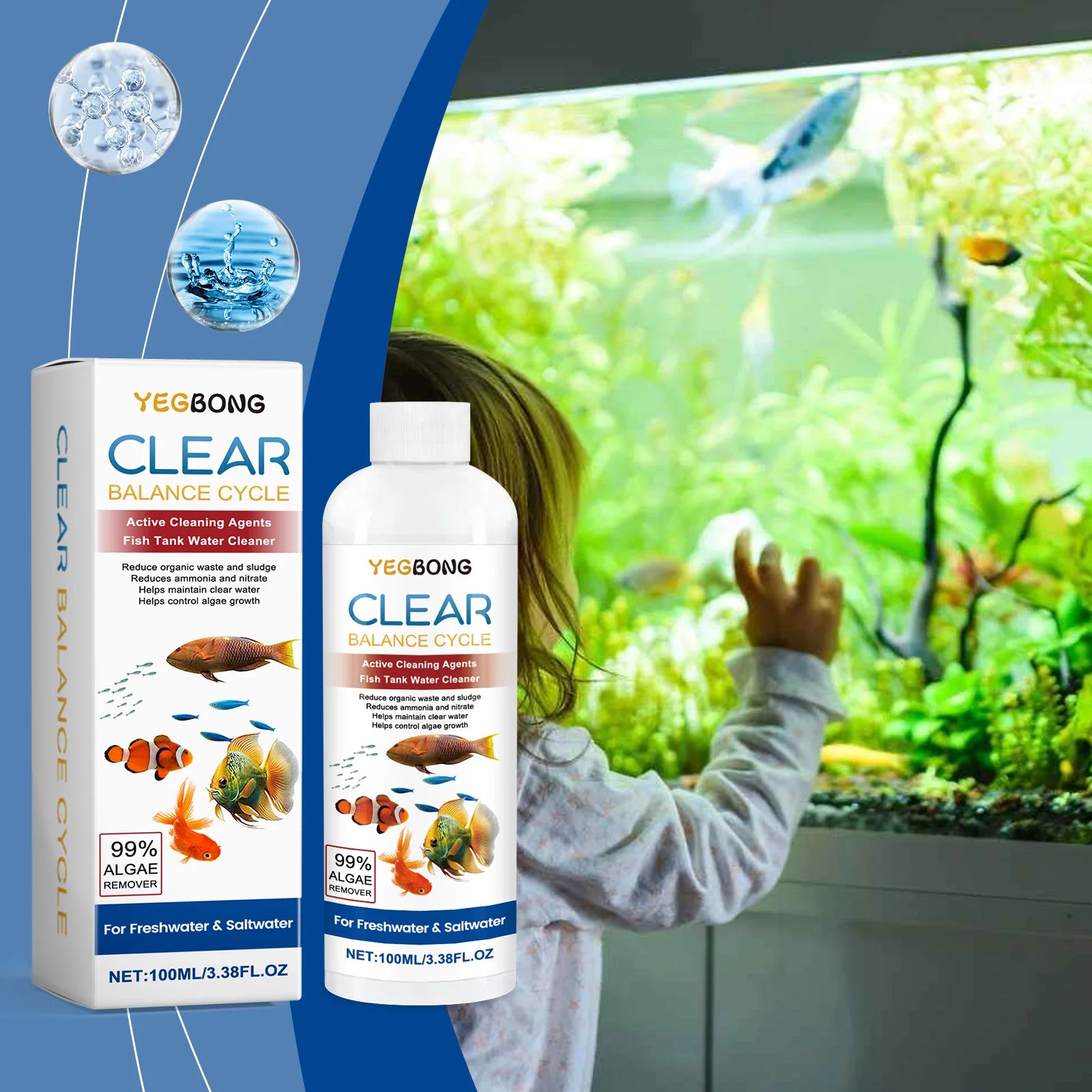 Fish Tank Water Cleaner