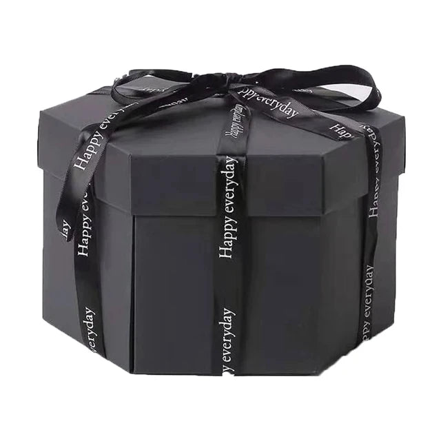 Hexagon Photo Explosion Box