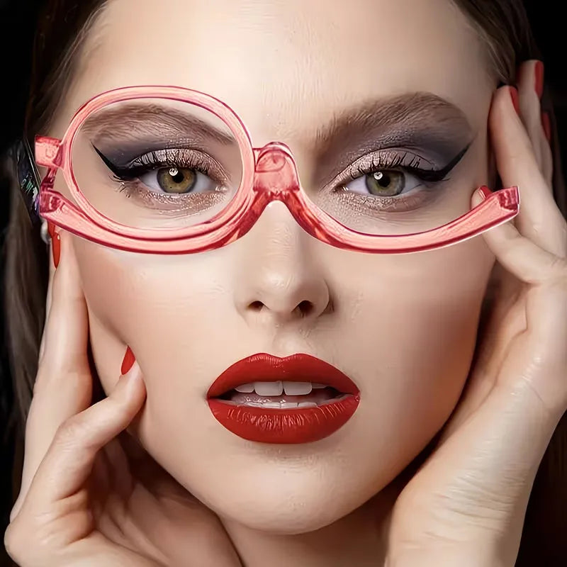 Rotating Makeup Reading Glasses