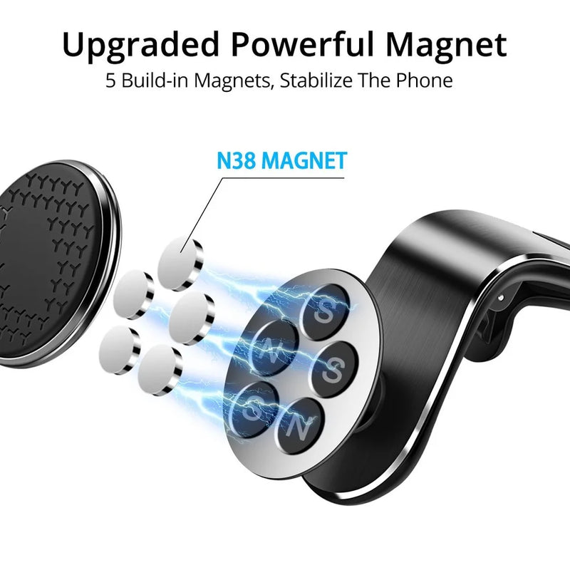 Magnetic Car Air Vent Clip Mobile Holder