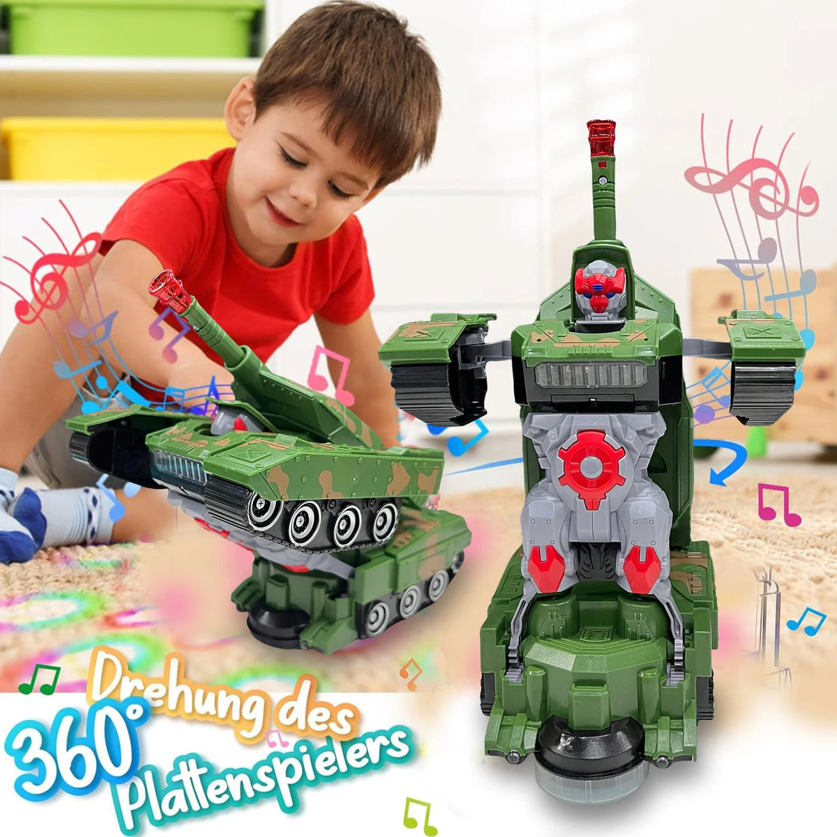 Robo Tank Transformation Toy