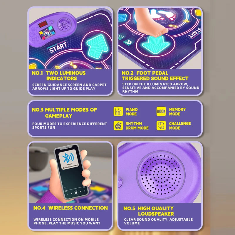 Kids Interactive Floor Music Mat