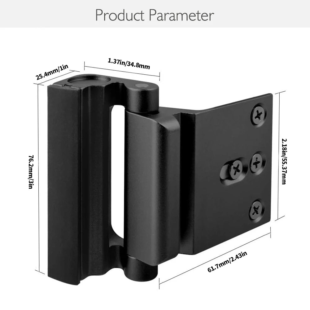 Anti-theft Childproof Door Safety Latch