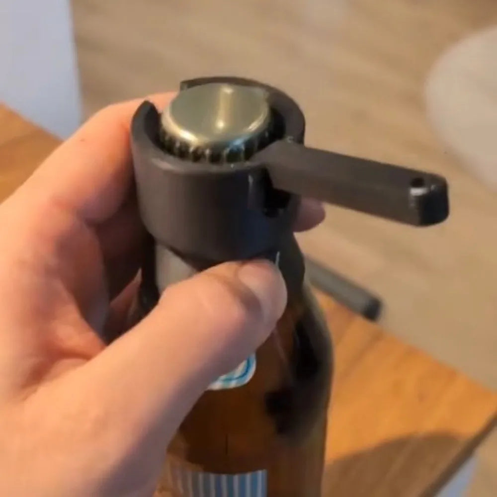Multifunctional Lever Beer Bottle Opener