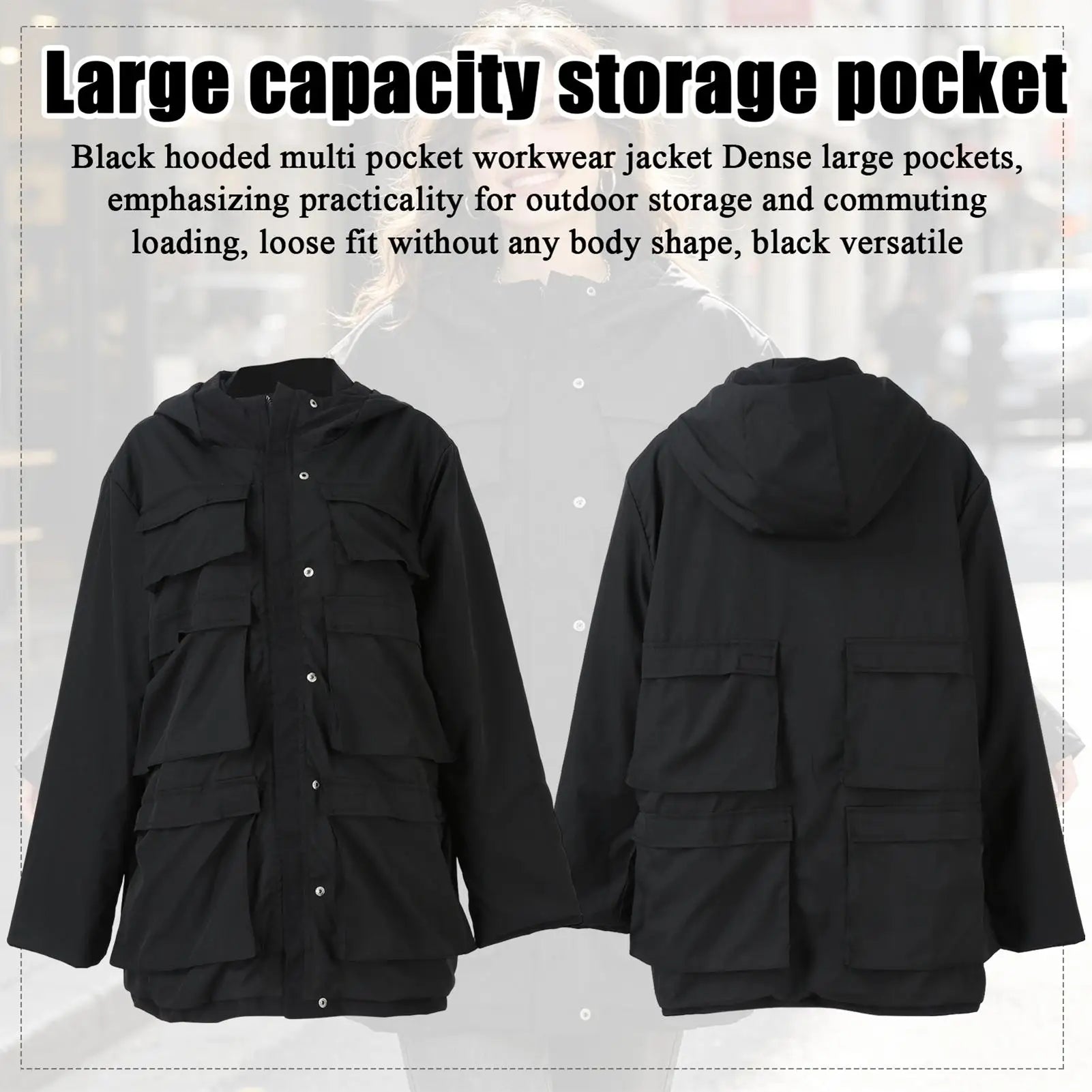Travel Jacket With Hidden Pockets