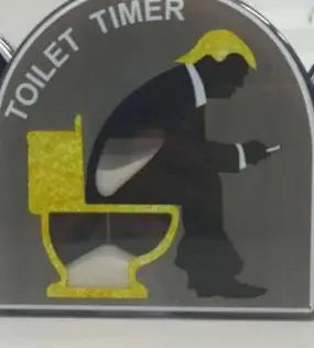 Toilet Hourglass Timer