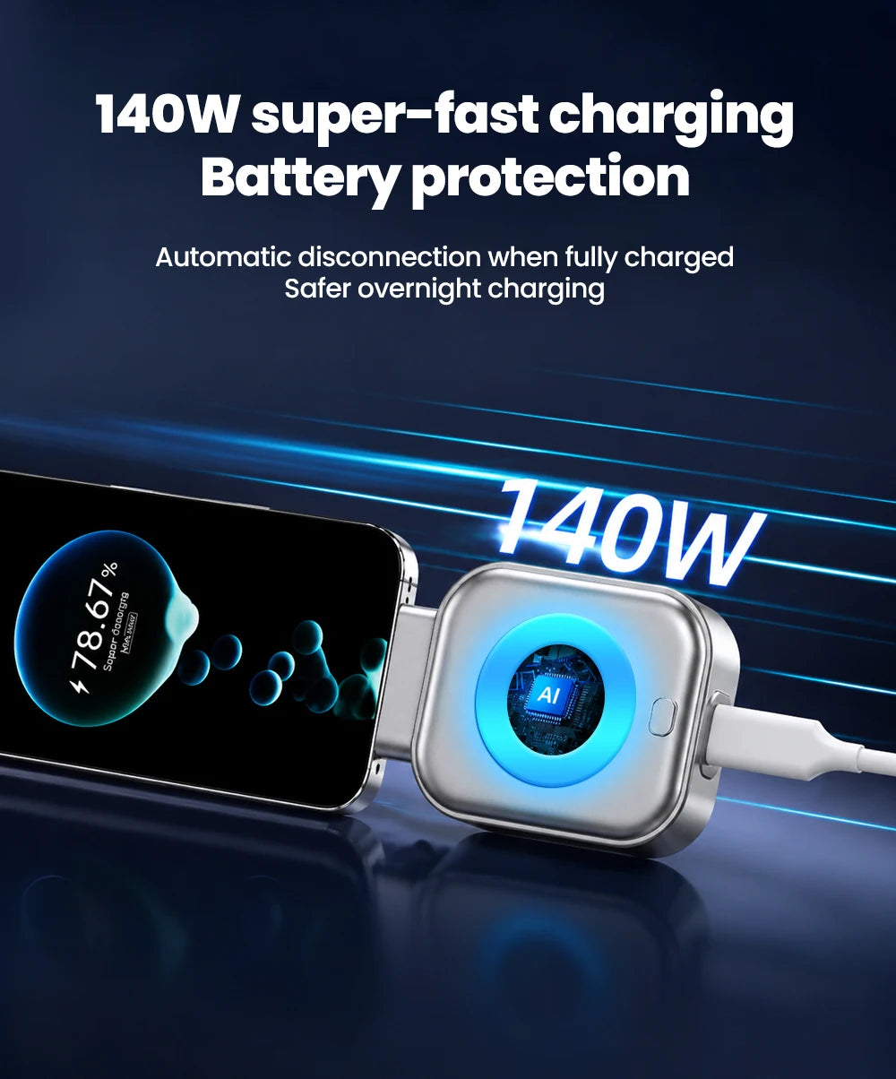 Type-C Auto Cut-Off Charging Adapter
