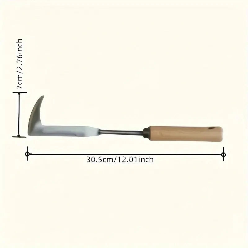 Heavy-Duty Carbon Steel Hand Weeding Tool