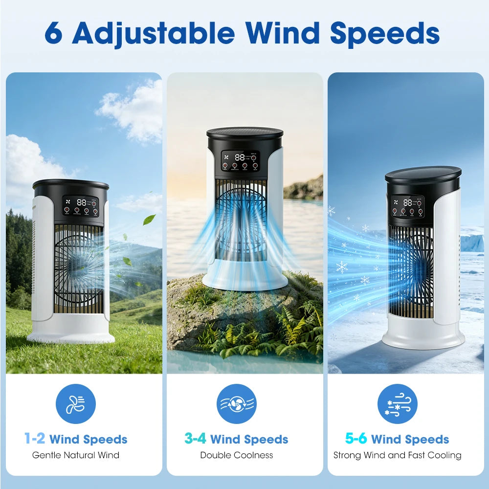 Desktop Portable Air Cooler Humidifier