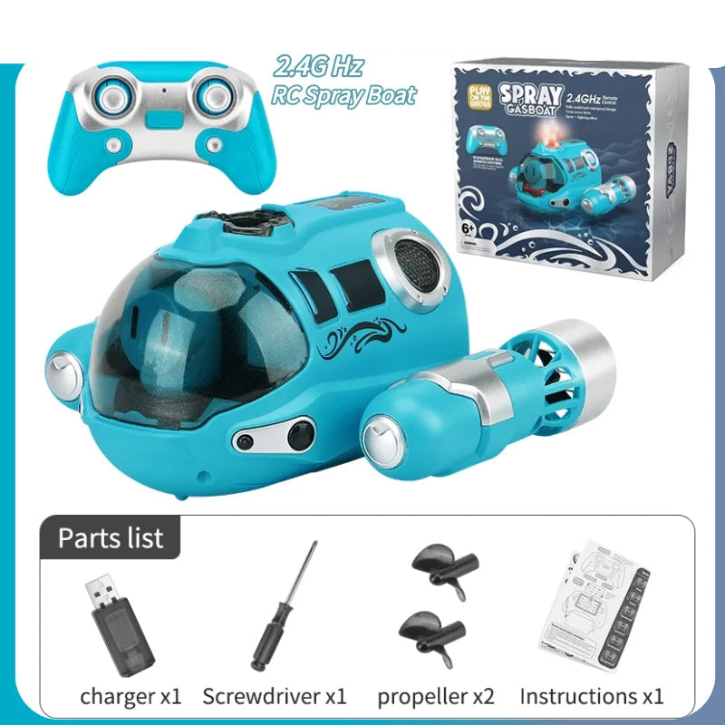 RC Electric Steam Boat Toy