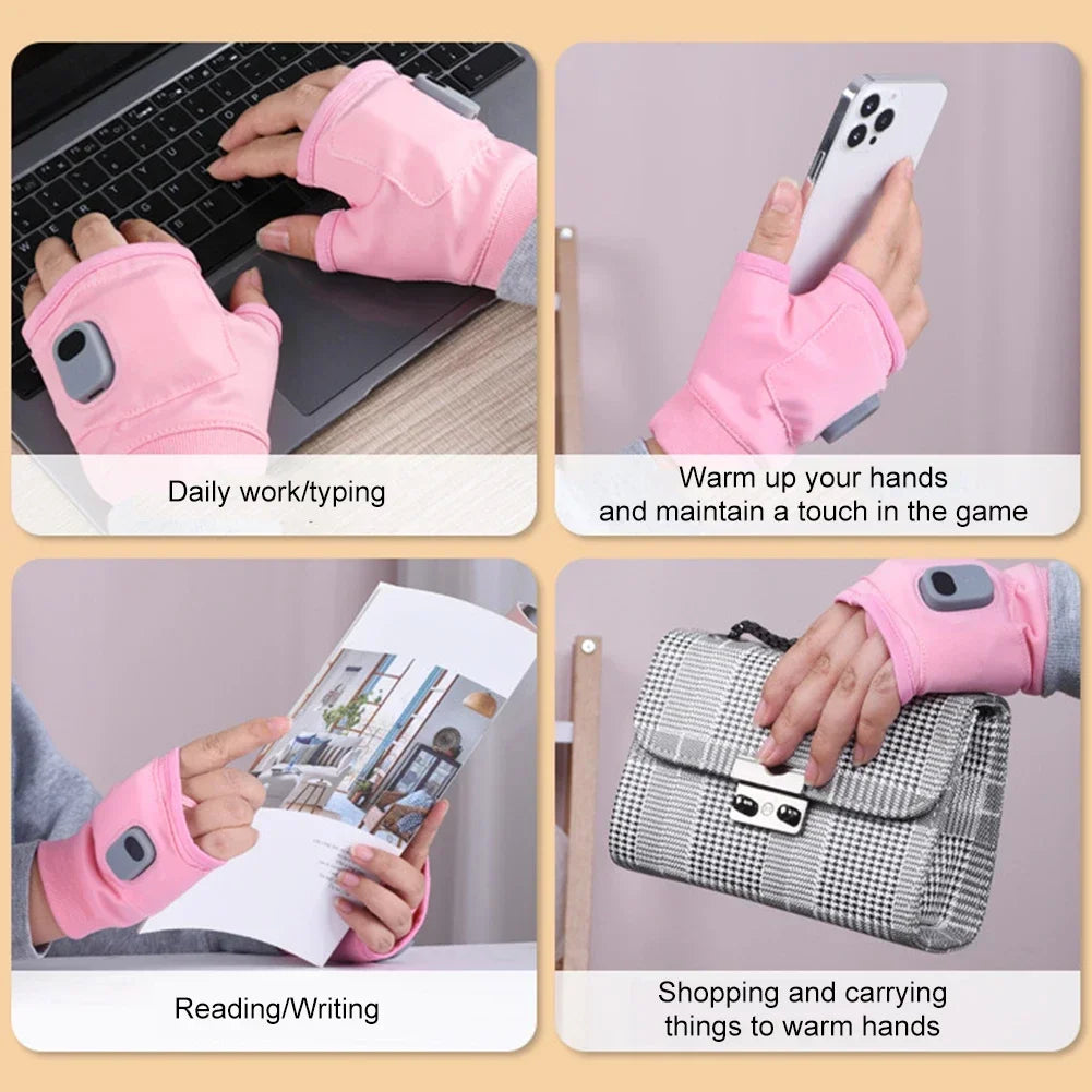 Rechargeable Electric Thermal Gloves