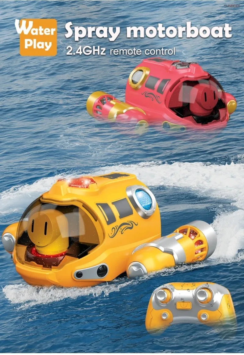 RC Electric Steam Boat Toy