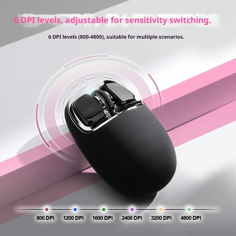 Wireless Silicone Squishy Mouse