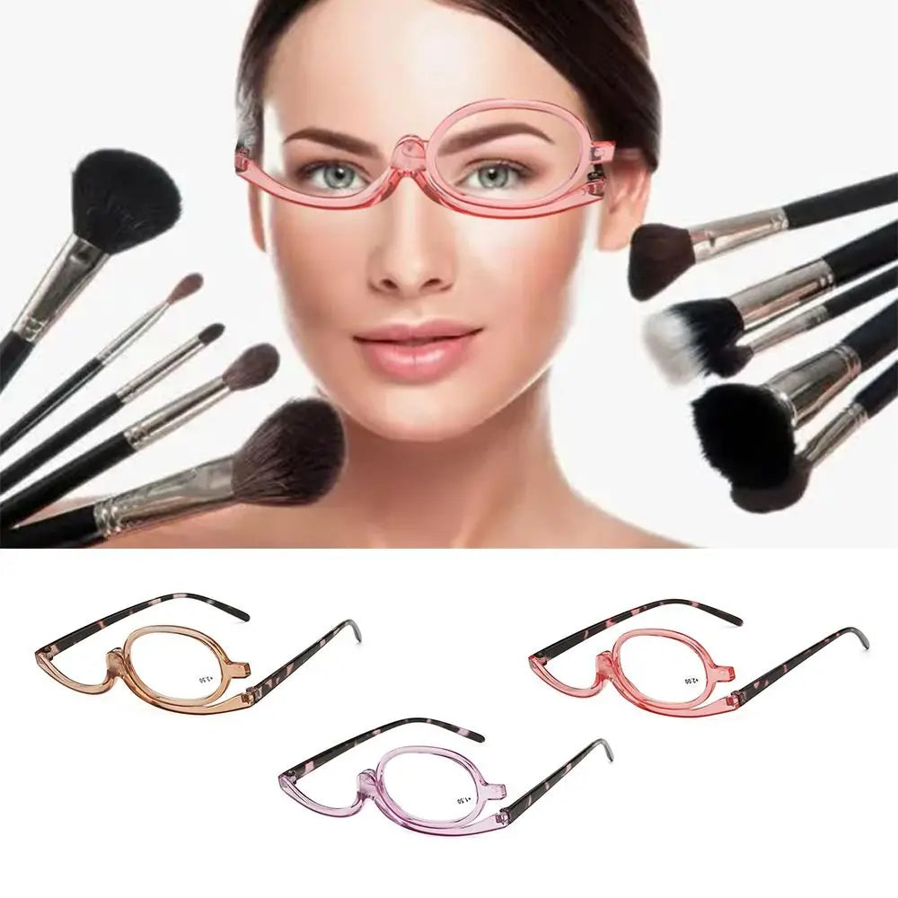 Rotating Makeup Reading Glasses