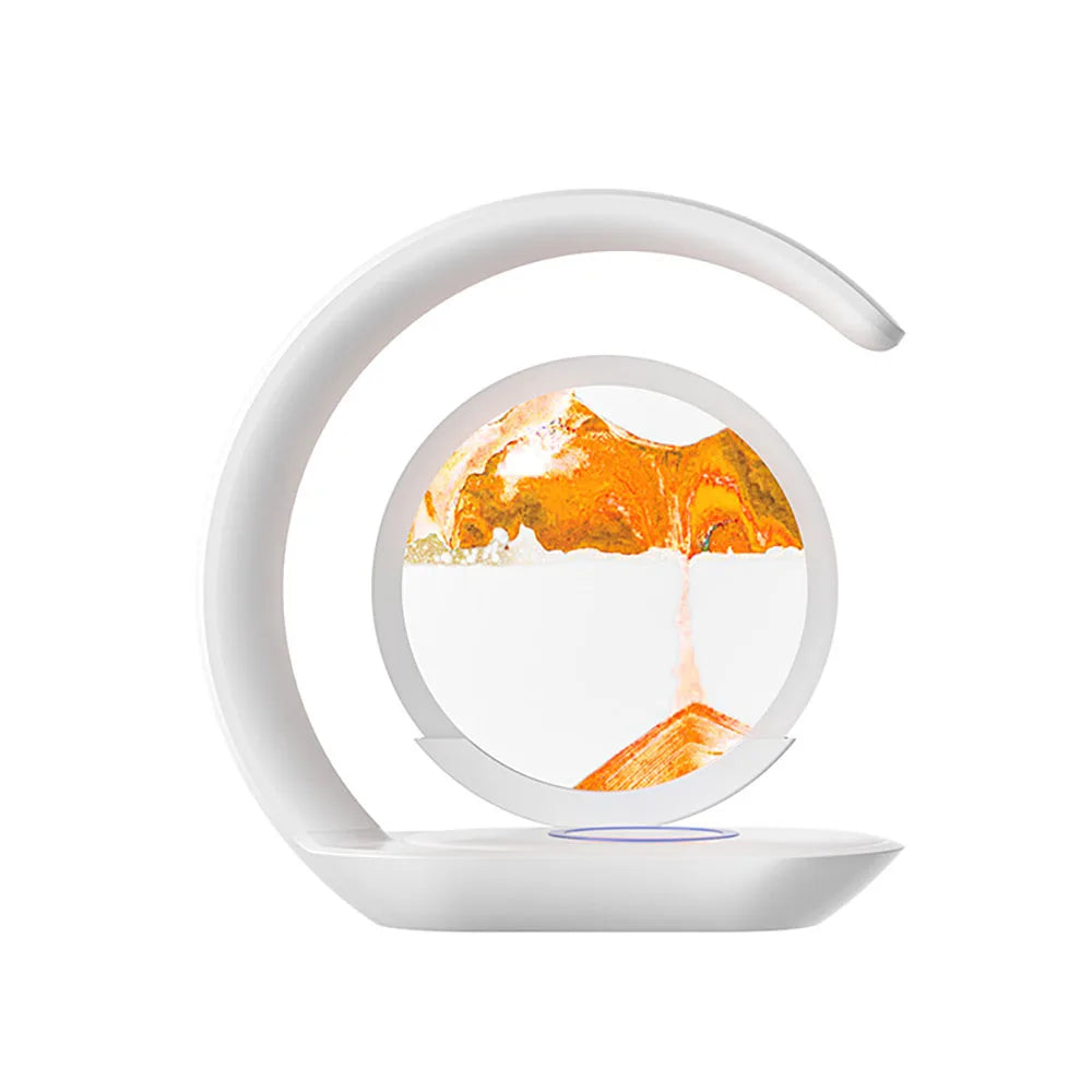 Quicksand Night Lamp With Wireless Charger