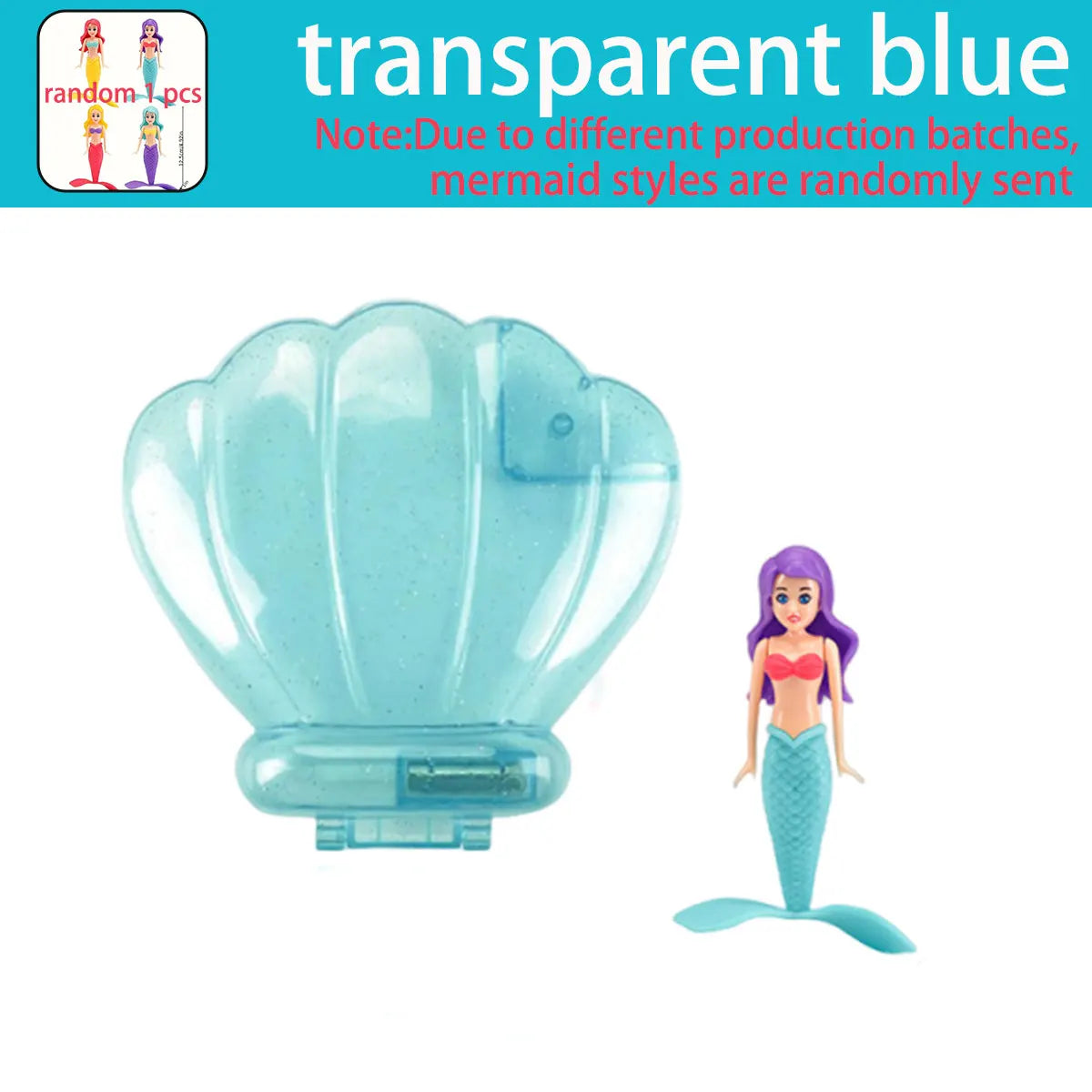 Aqua Mermaid Spin Float Toy