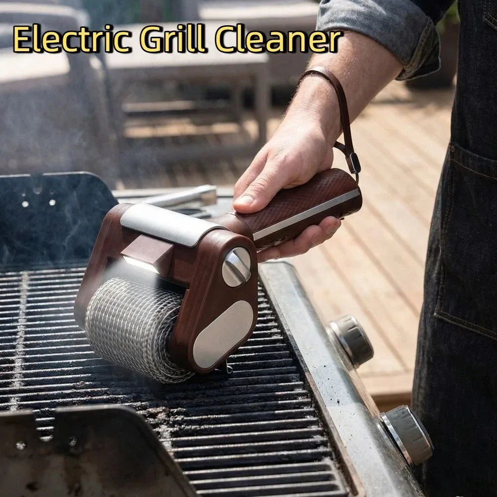 Rechargeable Electric Grill Cleaner